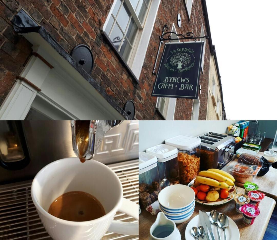 Ty Glyndwr Bunkhouse, Bar And Cafe Hostel Caernarfon Ngoại thất bức ảnh